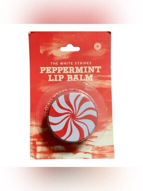 The White Stripes Peppermint Lip Balm Tin New In Pack